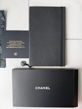 CHANEL Black Notebook